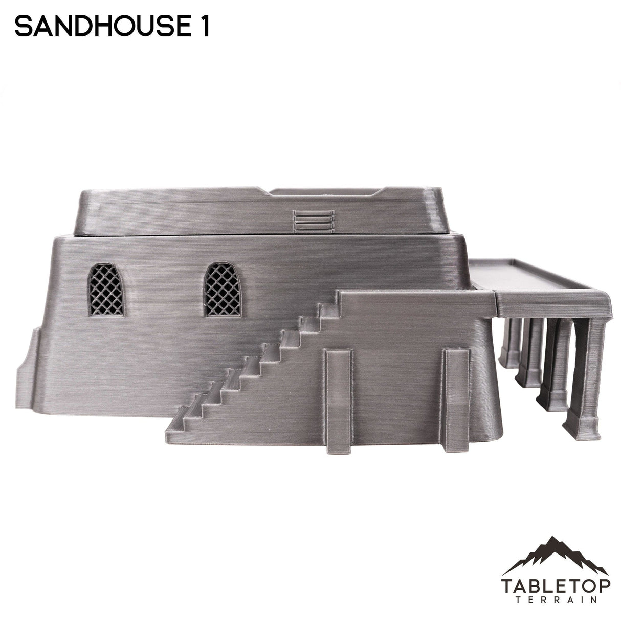 Tabletop Terrain Building Sandhouse 1