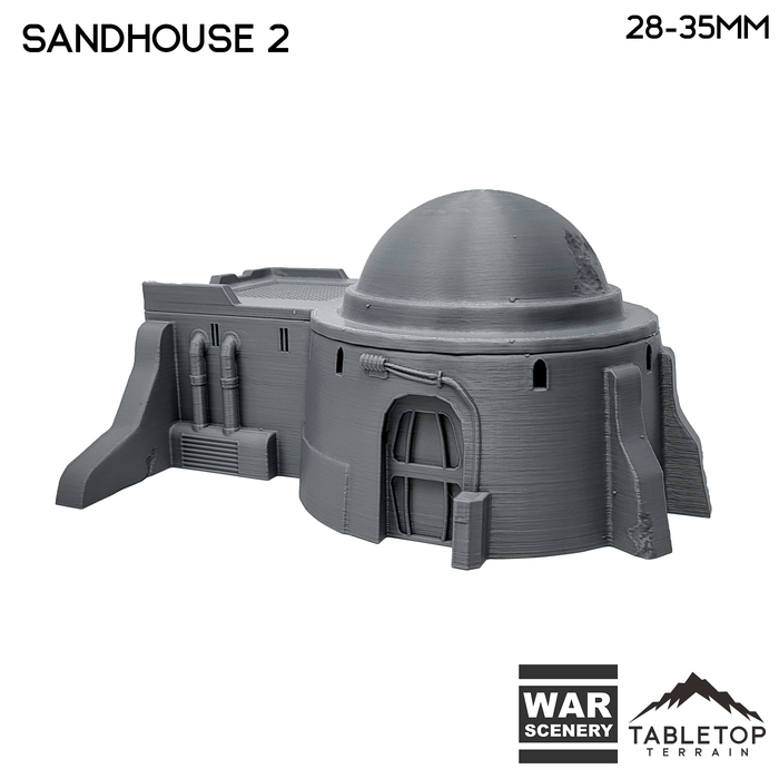 Tabletop Terrain Building Sandhouse 2