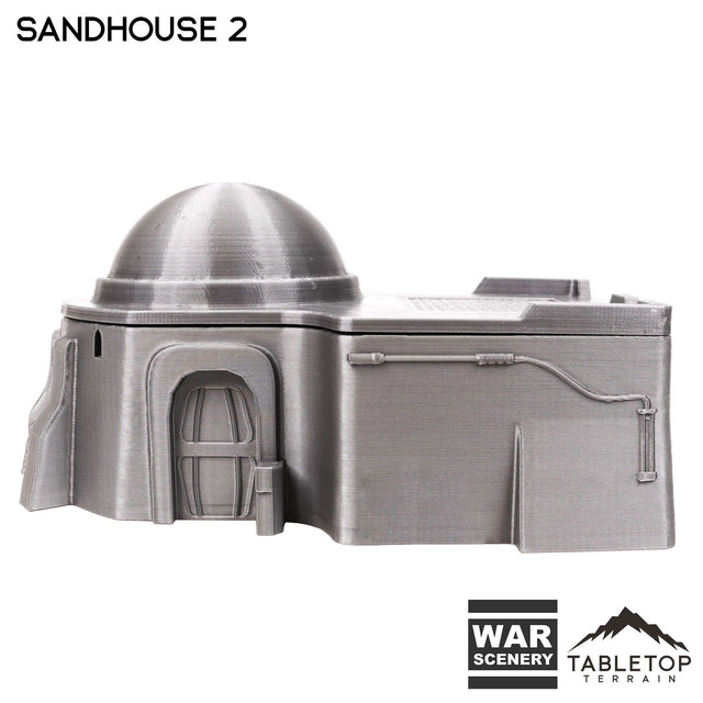 Tabletop Terrain Building Sandhouse 2