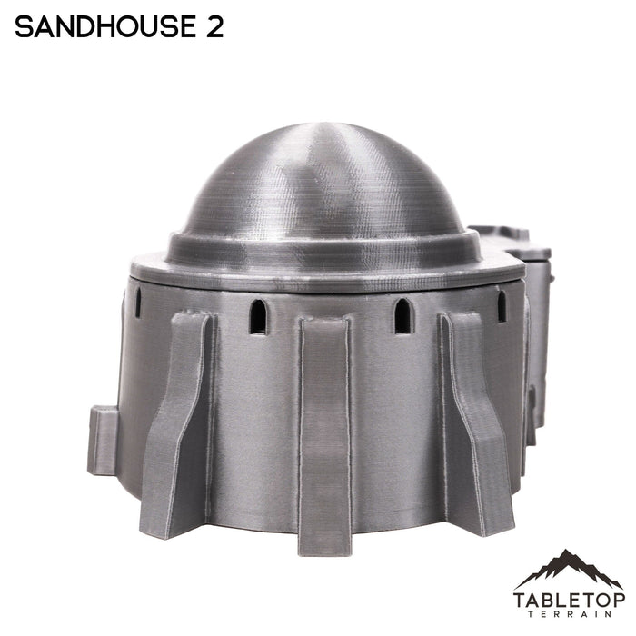 Tabletop Terrain Building Sandhouse 2
