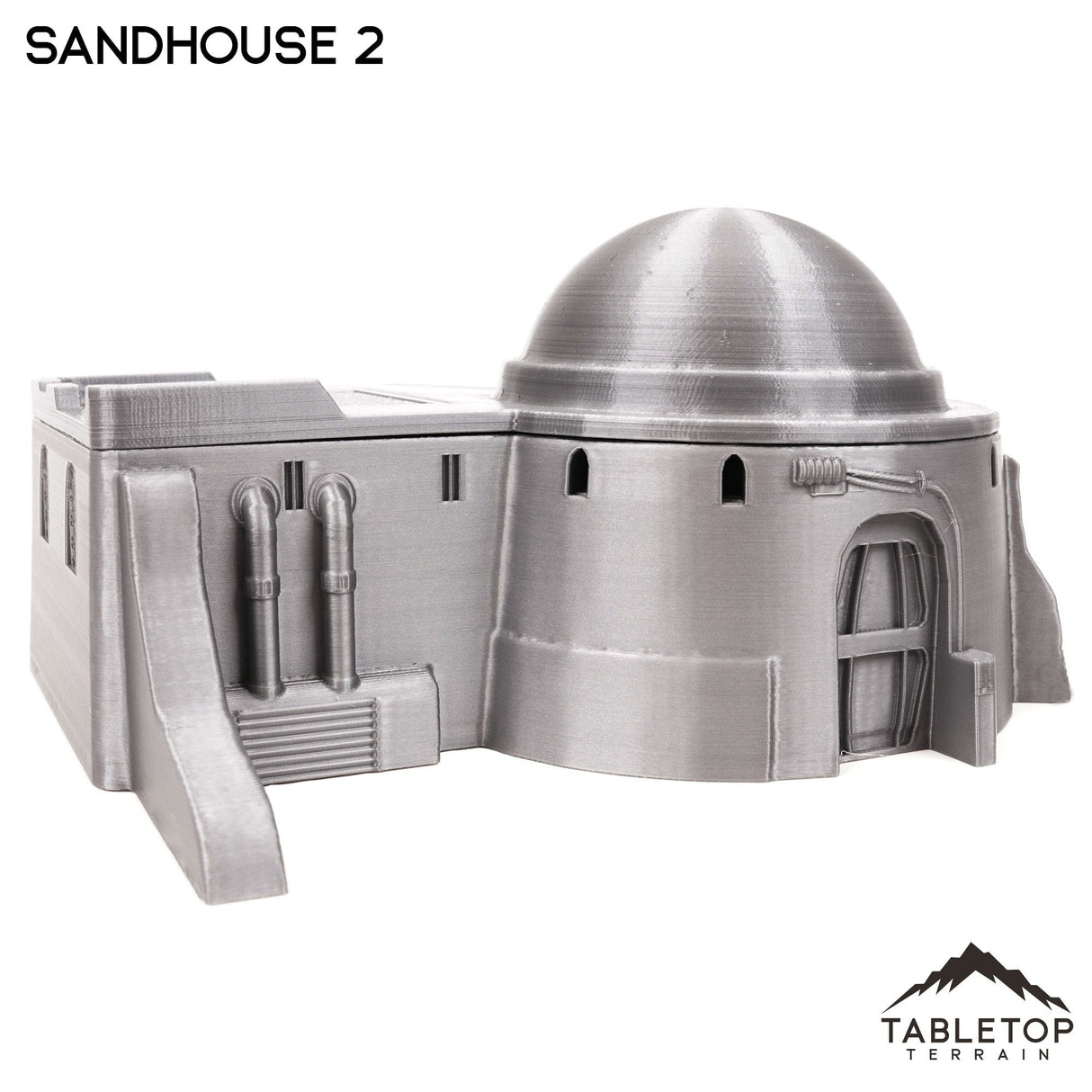 Tabletop Terrain Building Sandhouse 2