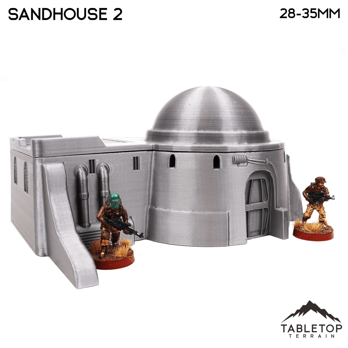 Tabletop Terrain Building Sandhouse 2