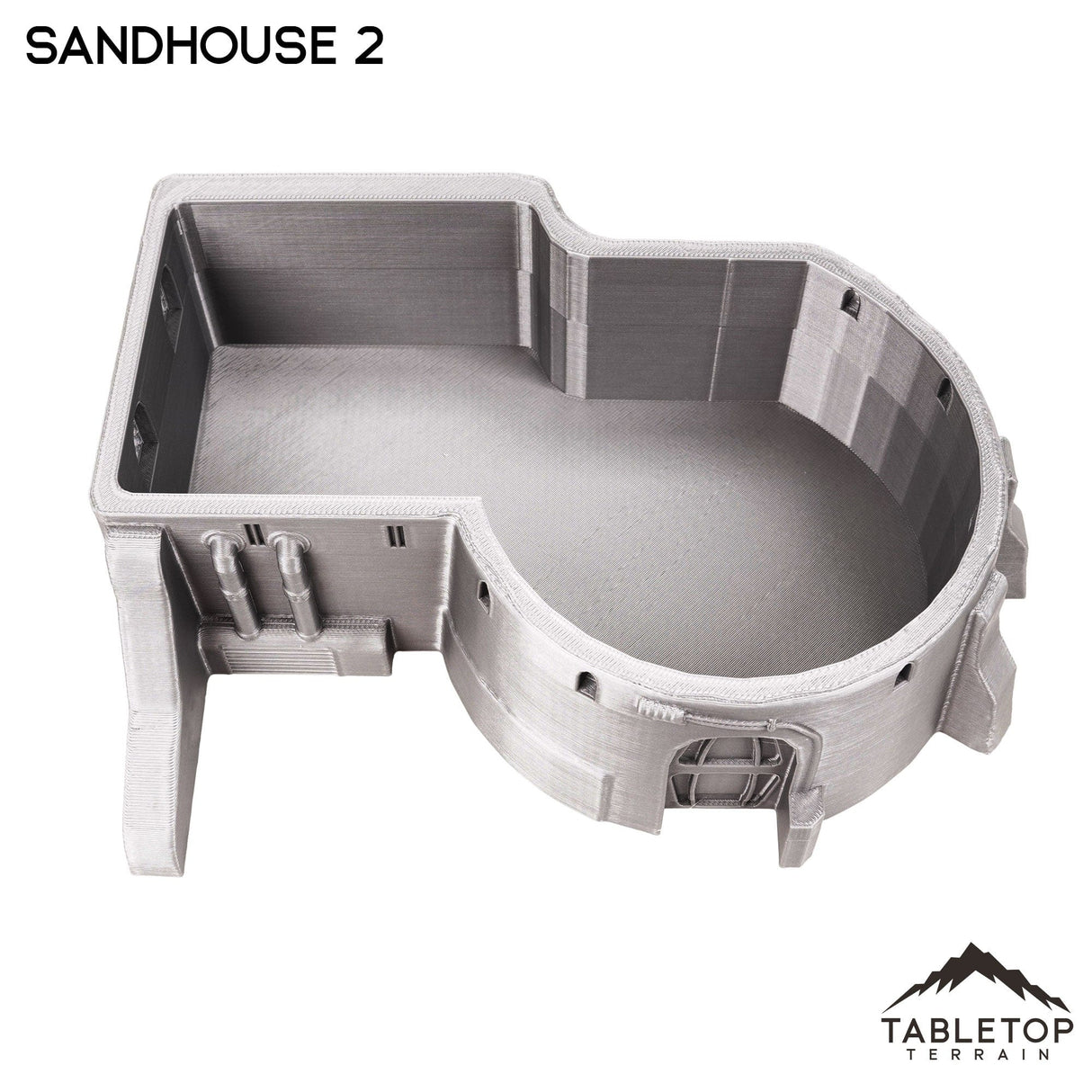 Tabletop Terrain Building Sandhouse 2