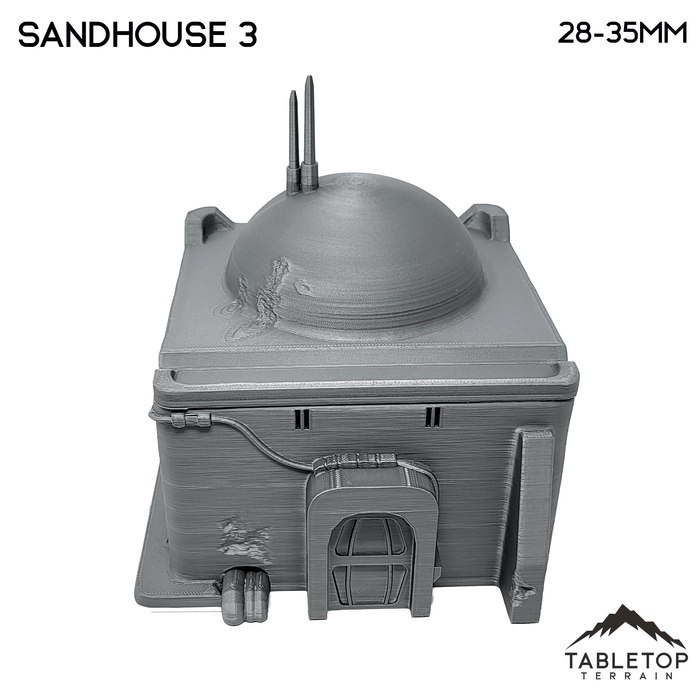 Tabletop Terrain Building Sandhouse 3