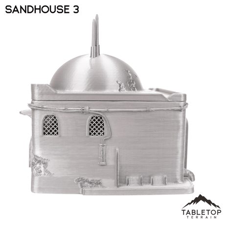 Tabletop Terrain Building Sandhouse 3