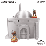 Tabletop Terrain Building Sandhouse 3