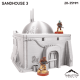 Tabletop Terrain Building Sandhouse 3