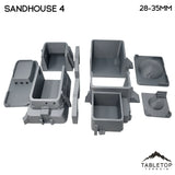 Tabletop Terrain Building Sandhouse 4