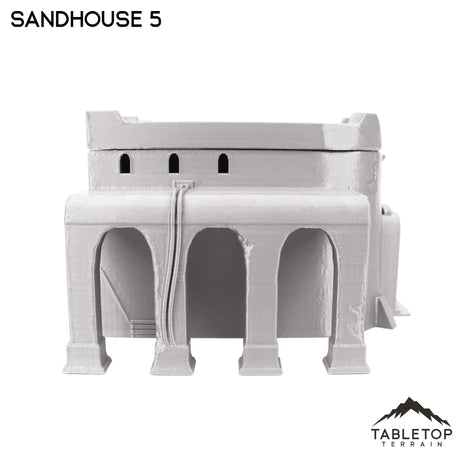 Tabletop Terrain Building Sandhouse 5