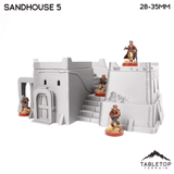 Tabletop Terrain Building Sandhouse 5