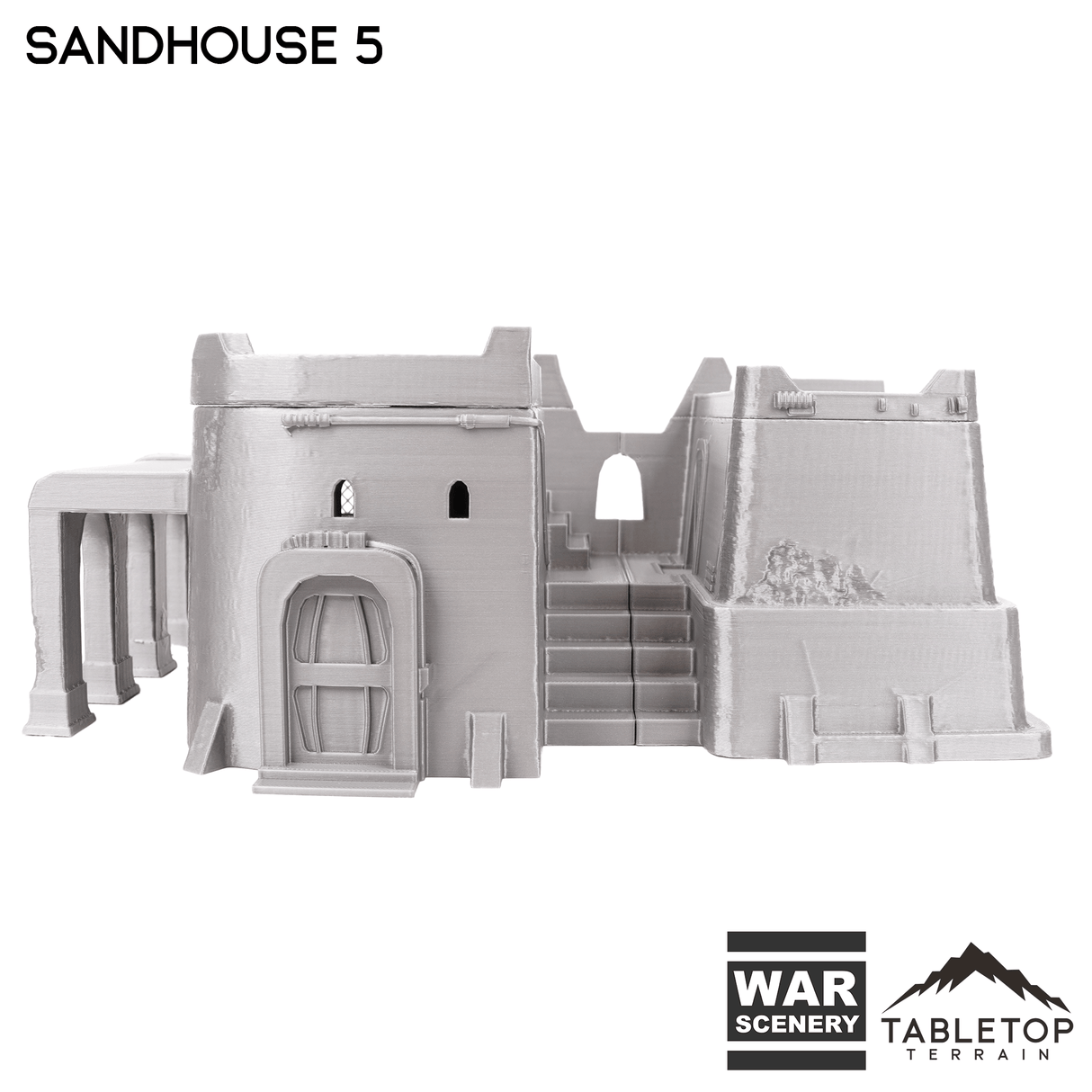 Tabletop Terrain Building Sandhouse 5