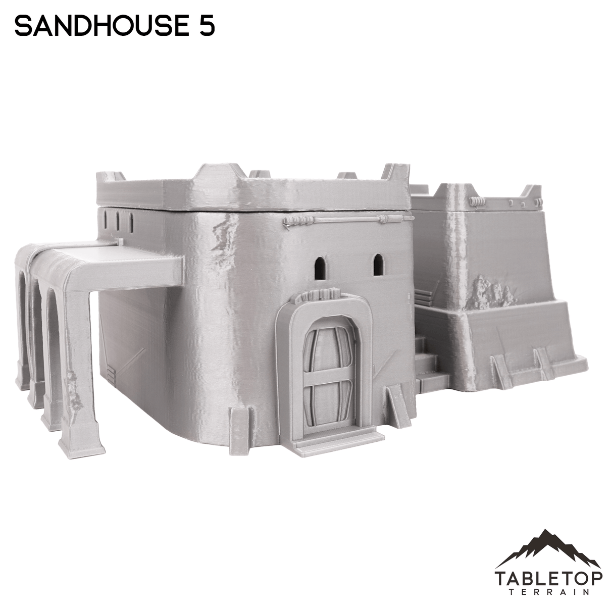 Tabletop Terrain Building Sandhouse 5