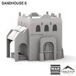 Tabletop Terrain Building Sandhouse 6