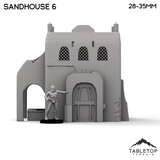 Tabletop Terrain Building Sandhouse 6