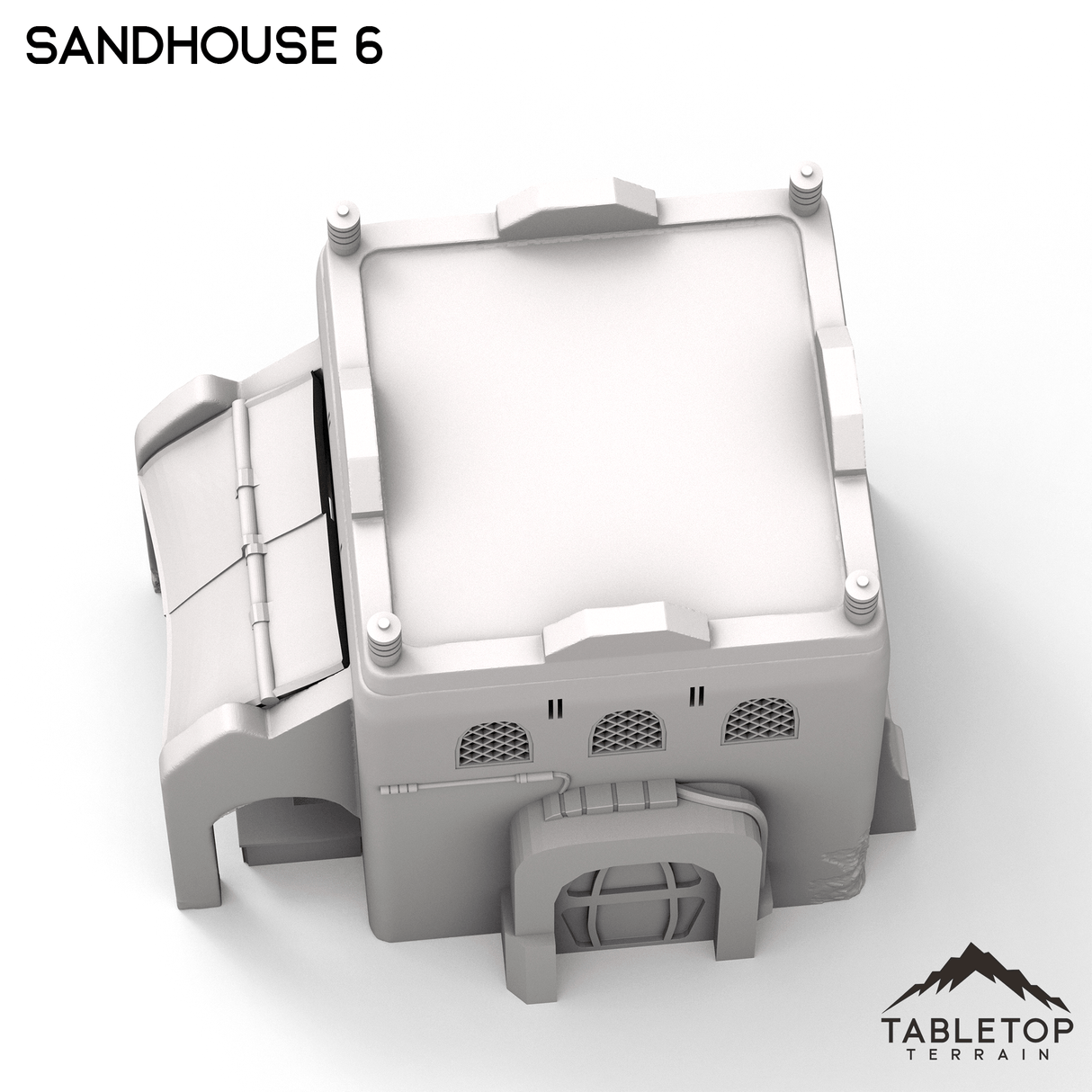 Tabletop Terrain Building Sandhouse 6