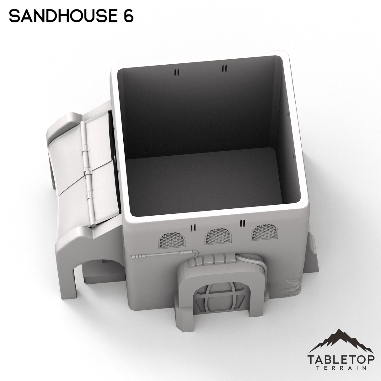 Tabletop Terrain Building Sandhouse 6