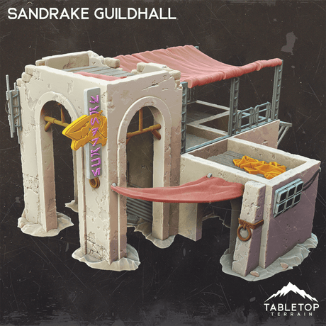 Tabletop Terrain Building Sandrake Guildhall