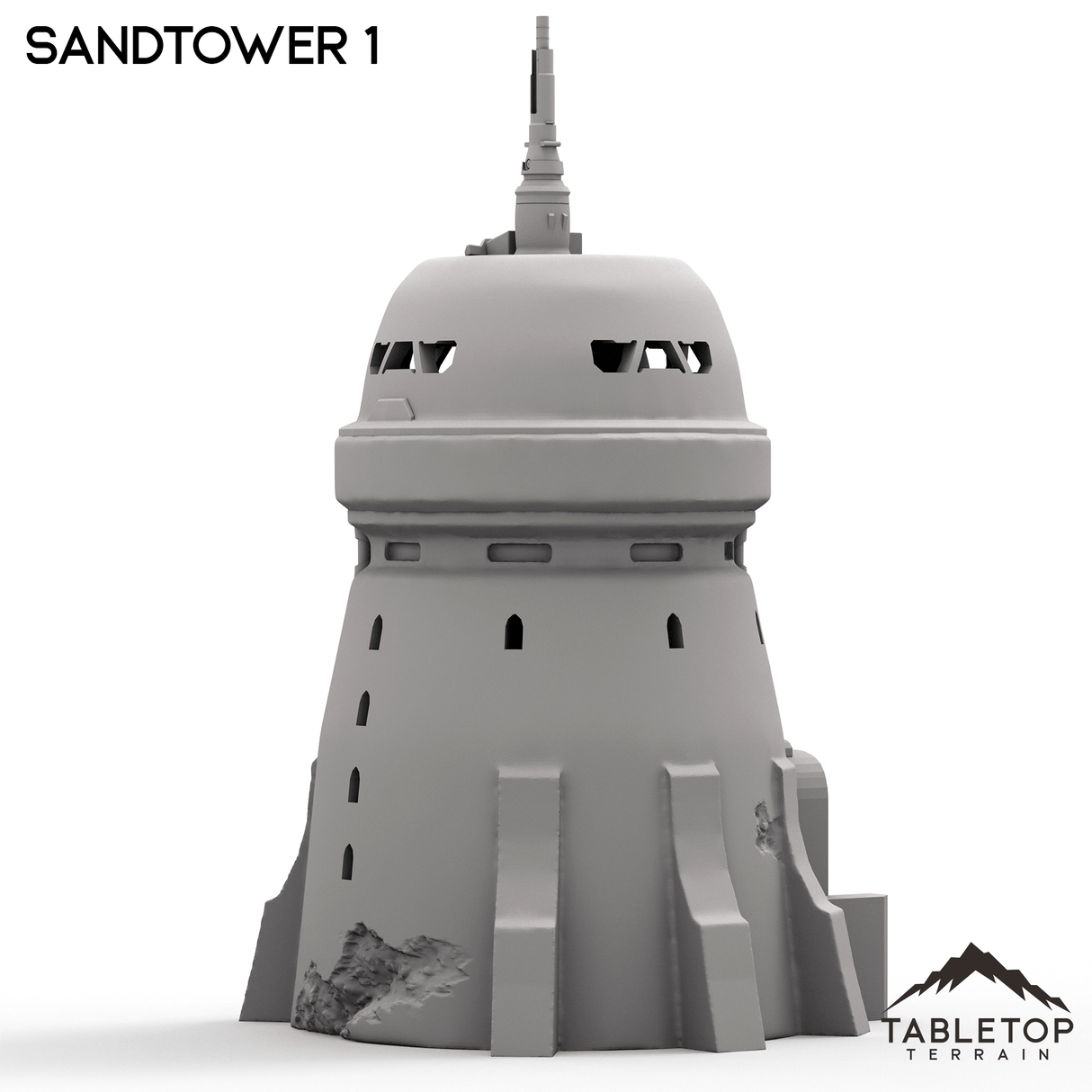 Tabletop Terrain Building Sandtower 1