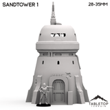 Tabletop Terrain Building Sandtower 1