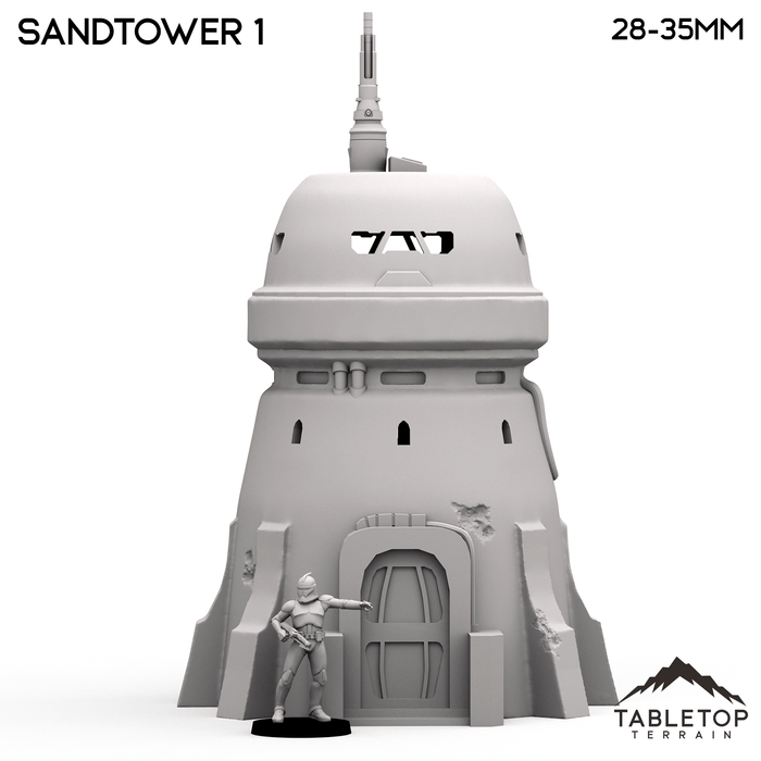 Tabletop Terrain Building Sandtower 1