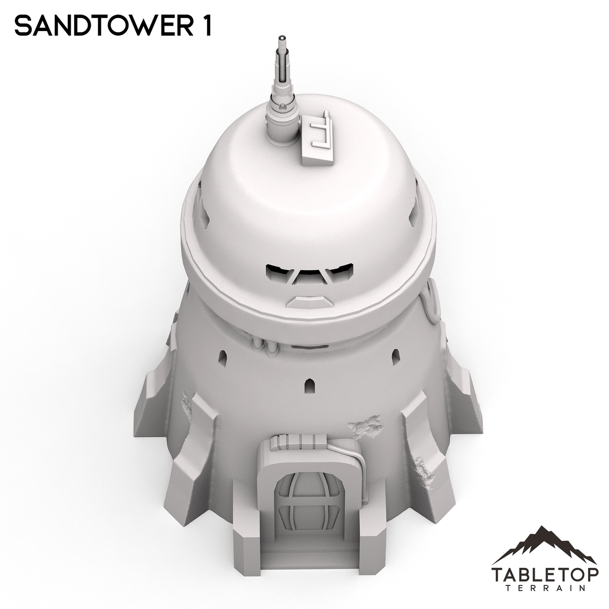 Tabletop Terrain Building Sandtower 1