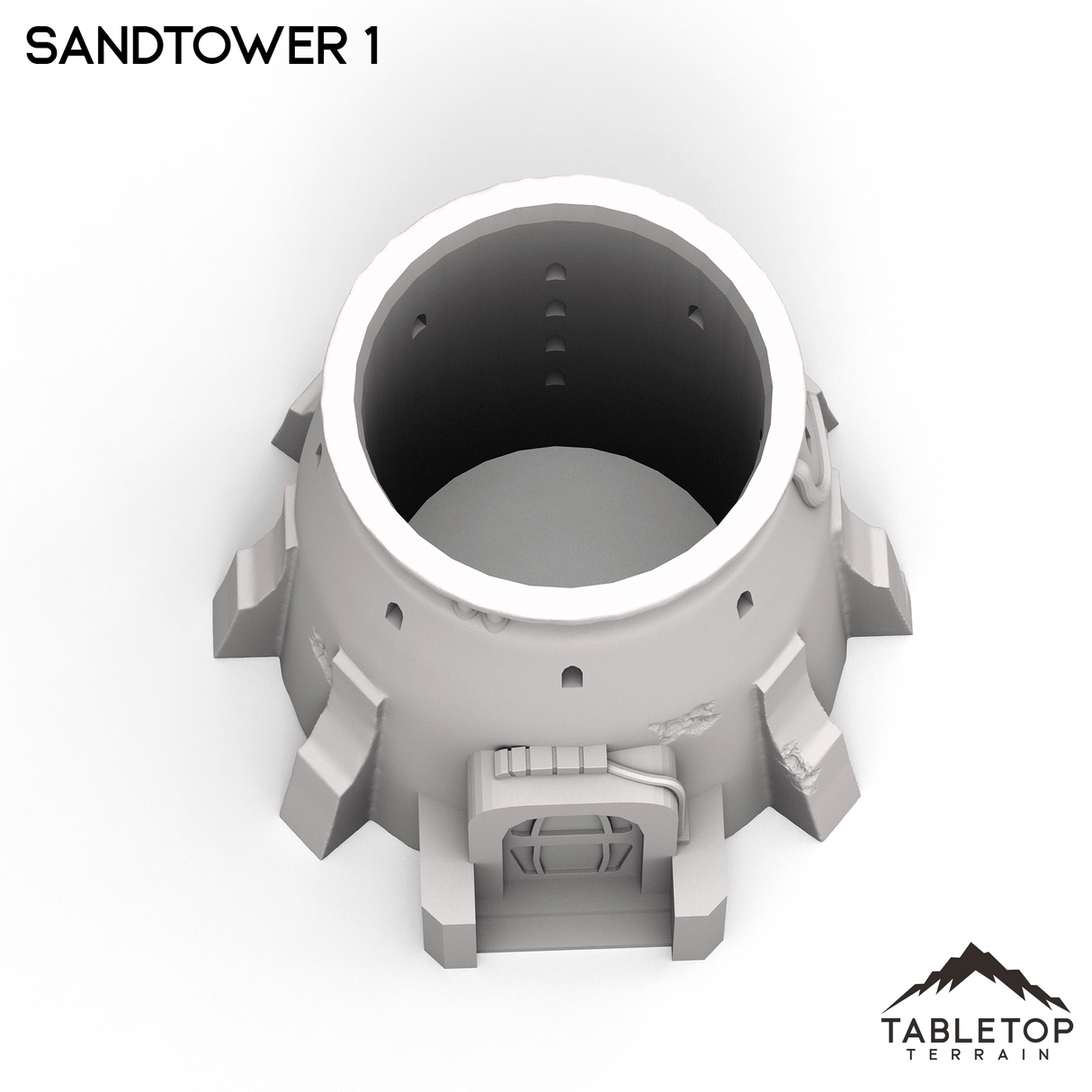 Tabletop Terrain Building Sandtower 1