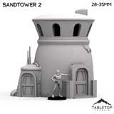 Tabletop Terrain Building Sandtower 2