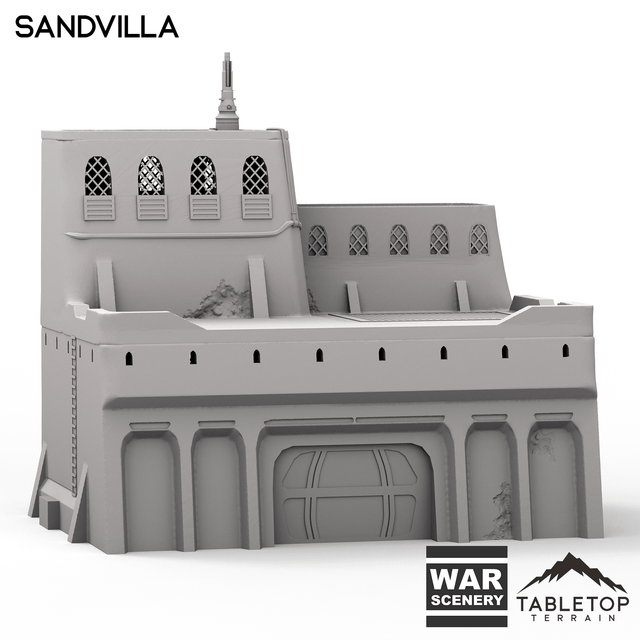 Tabletop Terrain Building Sandvilla