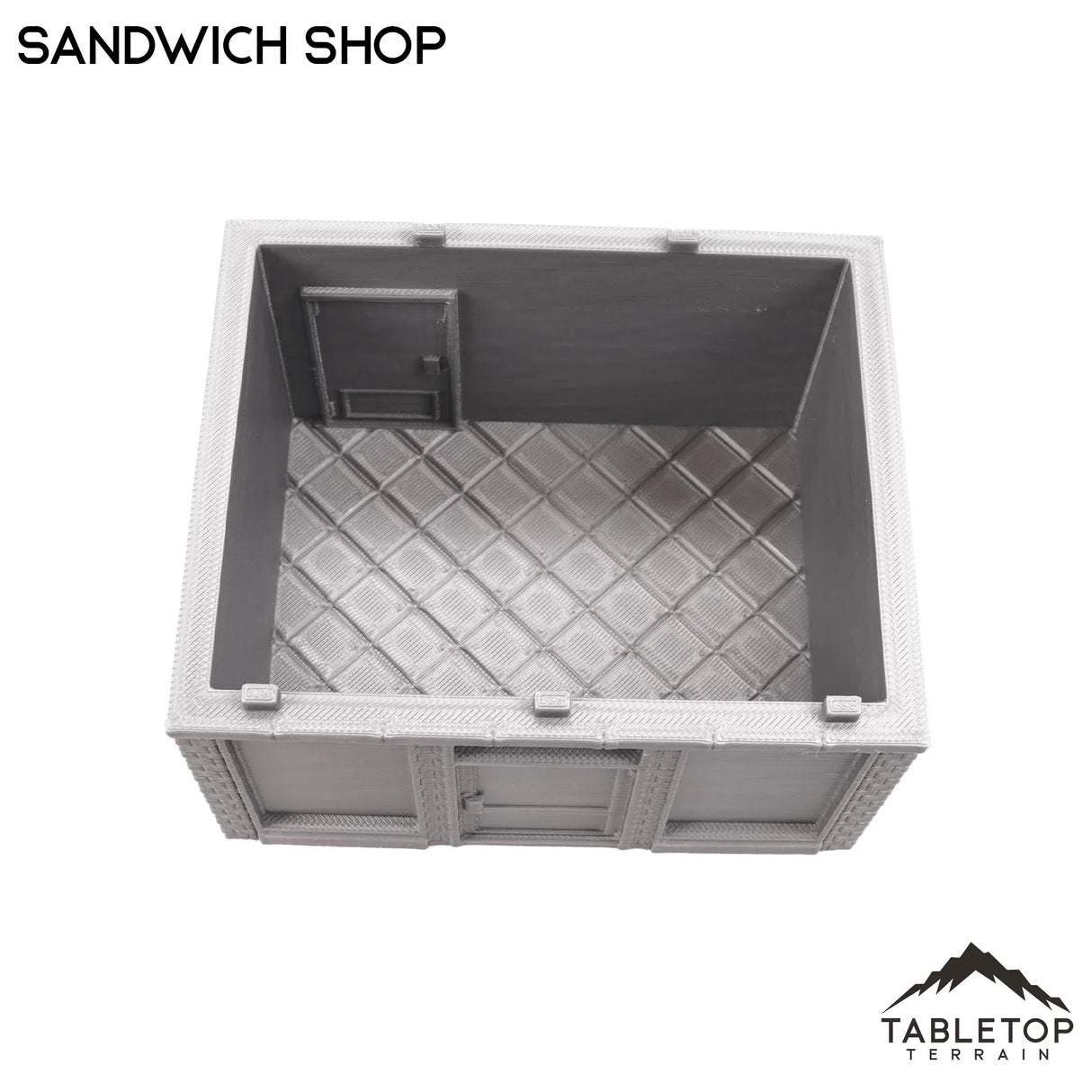Tabletop Terrain Building Sandwich Shop - Marvel Crisis Protocol Building