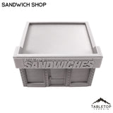Tabletop Terrain Building Sandwich Shop - Marvel Crisis Protocol Building