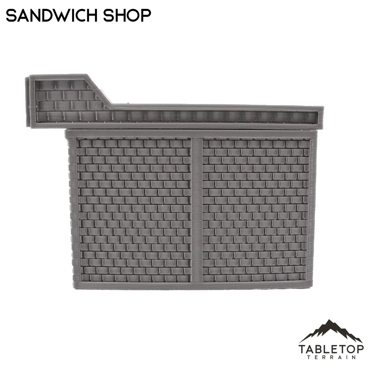 Tabletop Terrain Building Sandwich Shop - Marvel Crisis Protocol Building