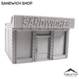 Tabletop Terrain Building Sandwich Shop - Marvel Crisis Protocol Building