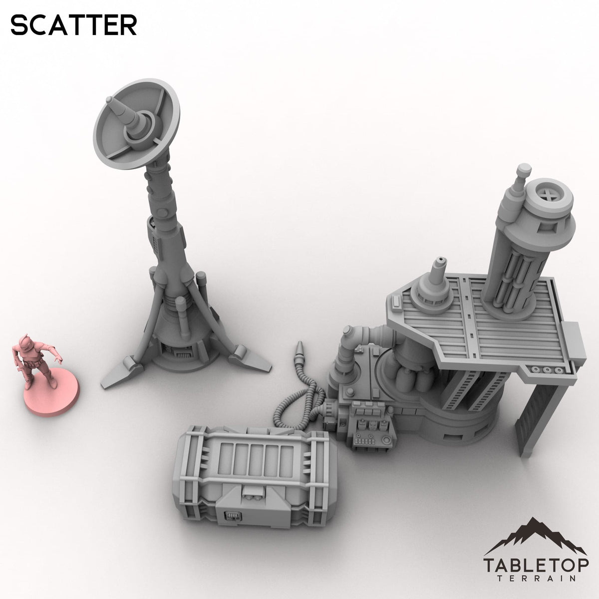 Tabletop Terrain Building Scatter