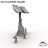 Tabletop Terrain Building Sci Fi Comms Tower