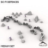 Tabletop Terrain Building Sci Fi Defences