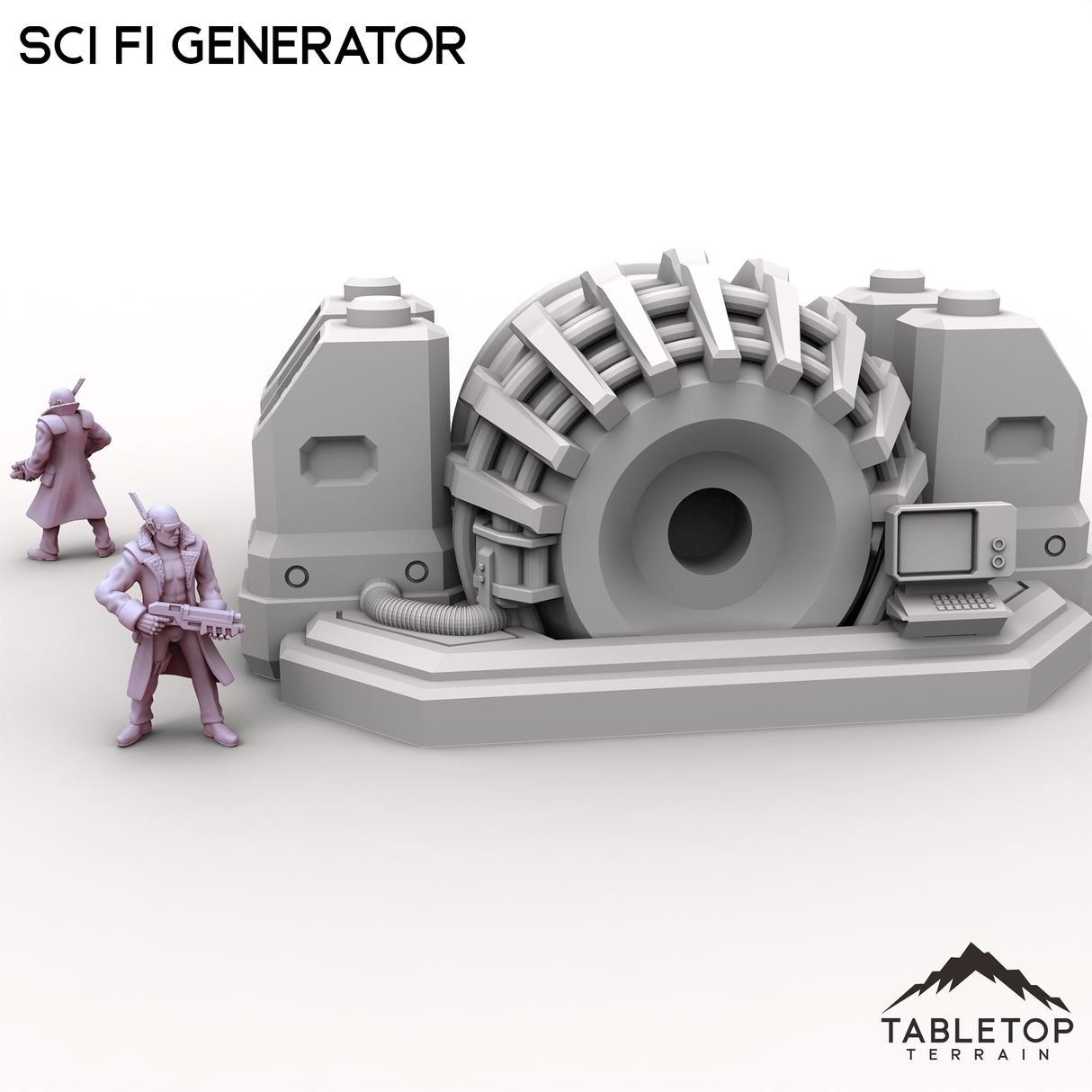 Tabletop Terrain Building Sci Fi Generator