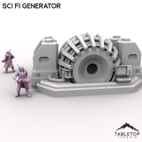 Tabletop Terrain Building Sci Fi Generator