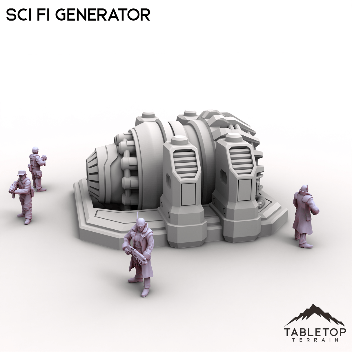 Tabletop Terrain Building Sci Fi Generator