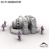 Tabletop Terrain Building Sci Fi Generator