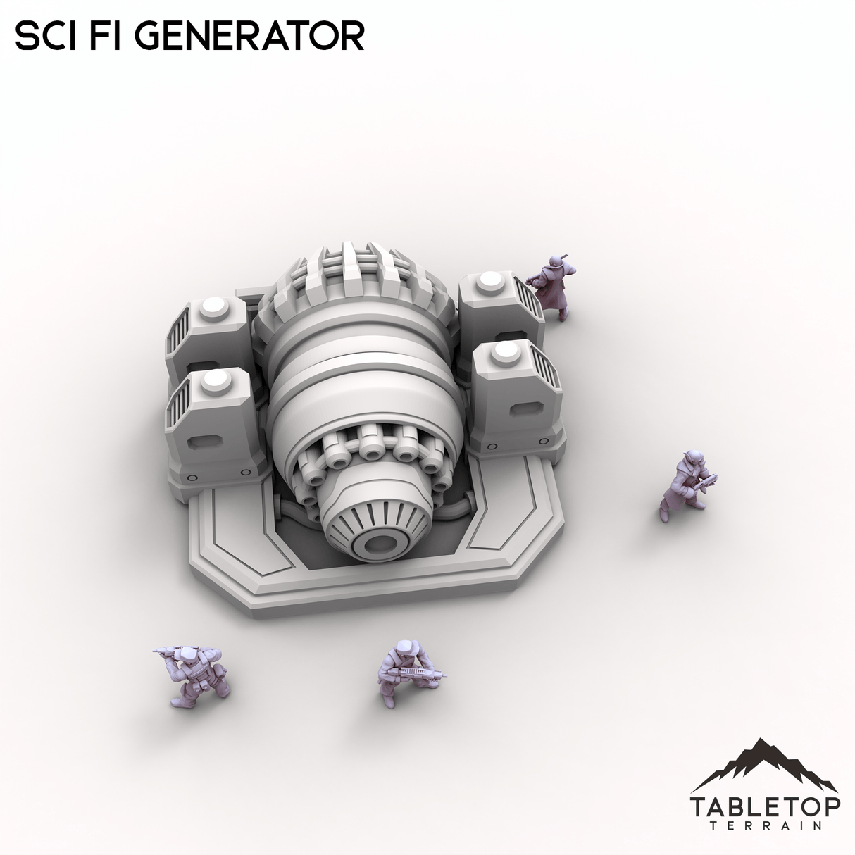 Tabletop Terrain Building Sci Fi Generator