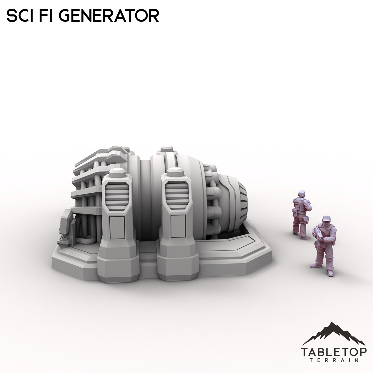 Tabletop Terrain Building Sci Fi Generator