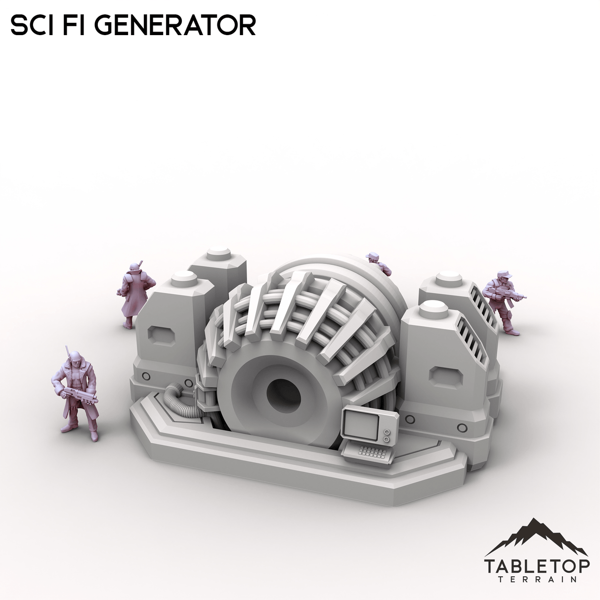 Tabletop Terrain Building Sci Fi Generator