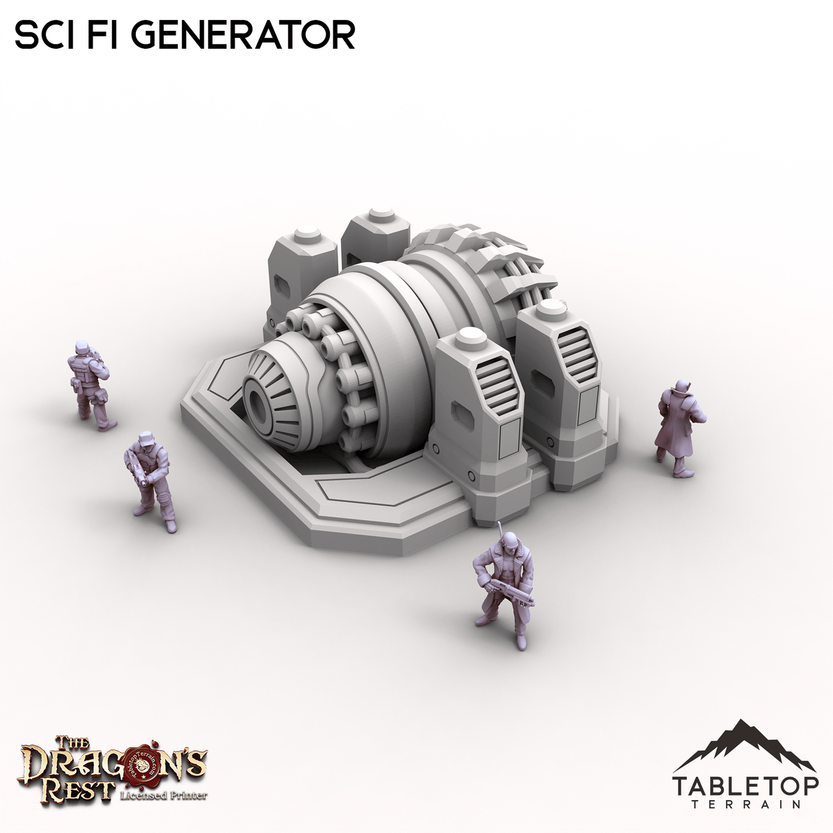 Tabletop Terrain Building Sci Fi Generator