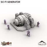 Tabletop Terrain Building Sci Fi Generator