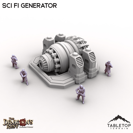 Tabletop Terrain Building Sci Fi Generator