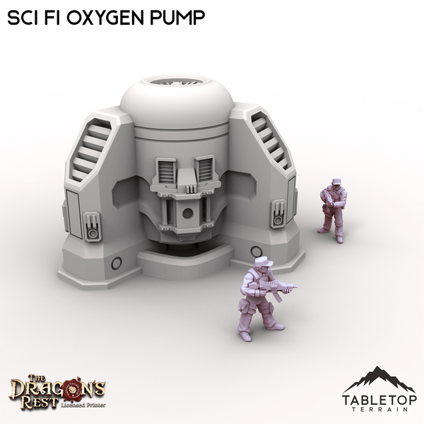 Tabletop Terrain Building Sci Fi Oxygen Pump