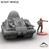 Tabletop Terrain Building Scout Vehicle