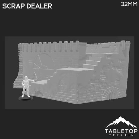 Tabletop Terrain Building Scrap Dealer - Ord Ferrum