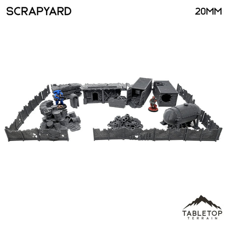 Tabletop Terrain Building Scrapyard - Apocalyptic Building