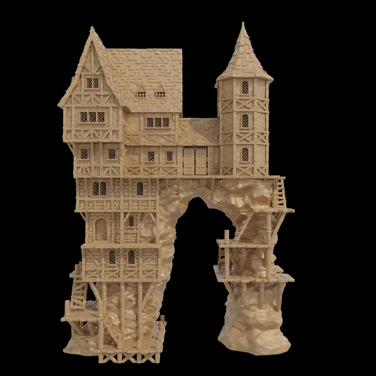 Tabletop Terrain Building Seaside Cliff Manor